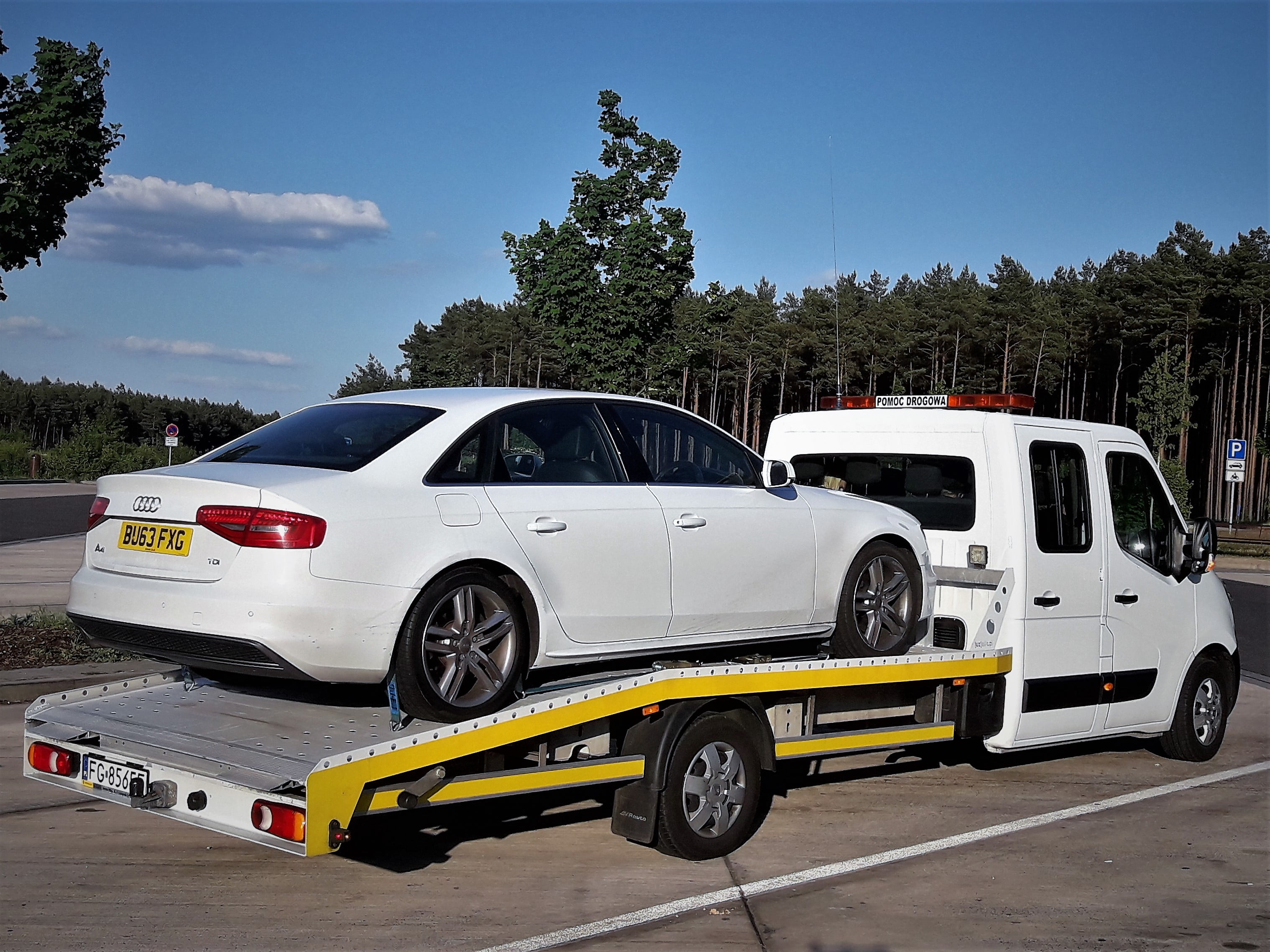 Polska Autolaweta na terenie Niemiec