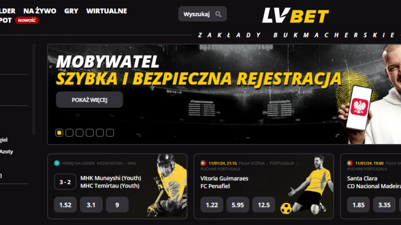 Opisujemy możliwości legalnego bukmachera LV BET!