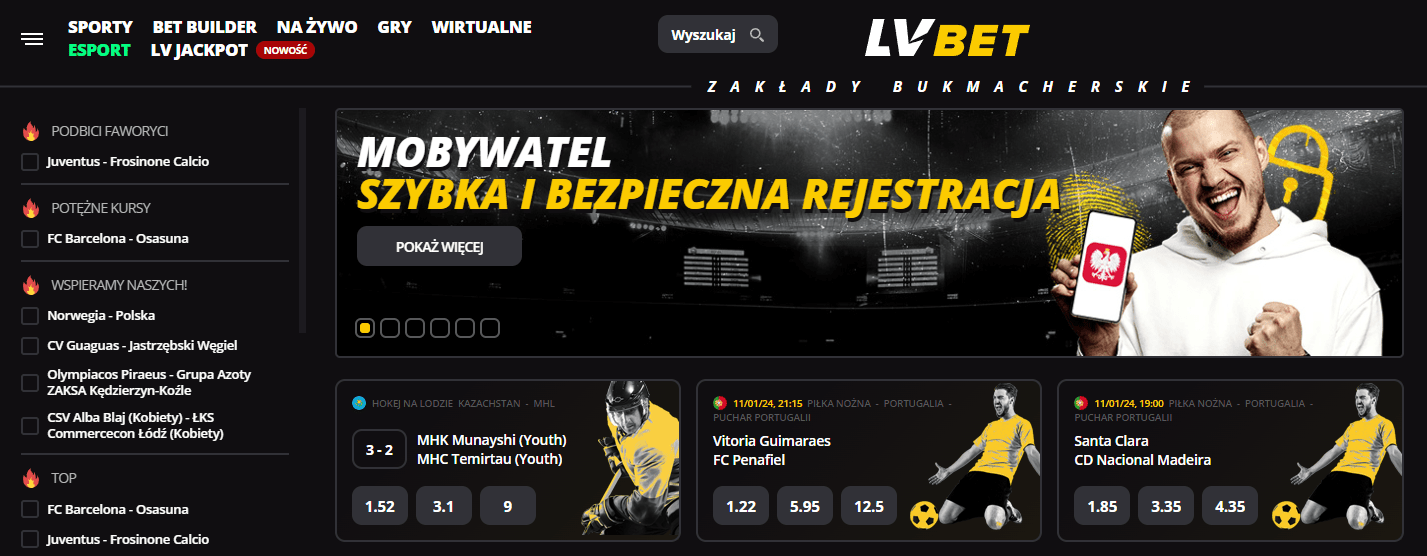 Opisujemy możliwości legalnego bukmachera LV BET!